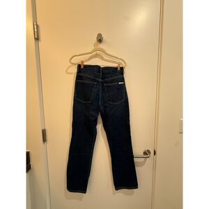 Eve Denim The Jane Dark Indigo Straight Jeans NWT Size 27 USA